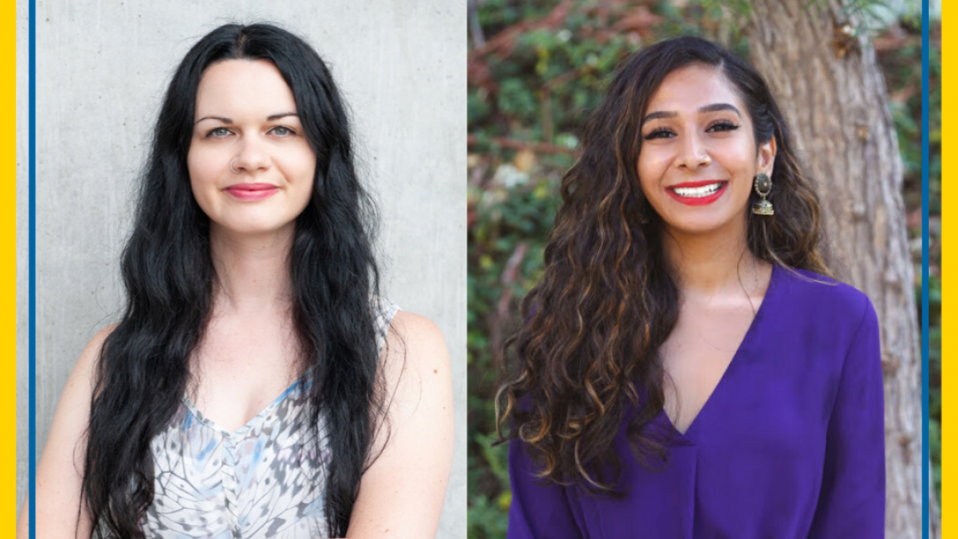 Joanne DeCaro and Khirad Siddiqui 